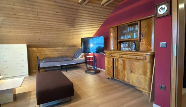 Spacious vacation apartment approx. 100 sqm with balcony and beautiful view